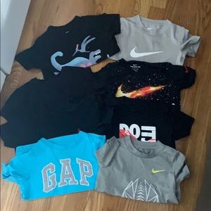 Nike, GAP, Polo t-shirts